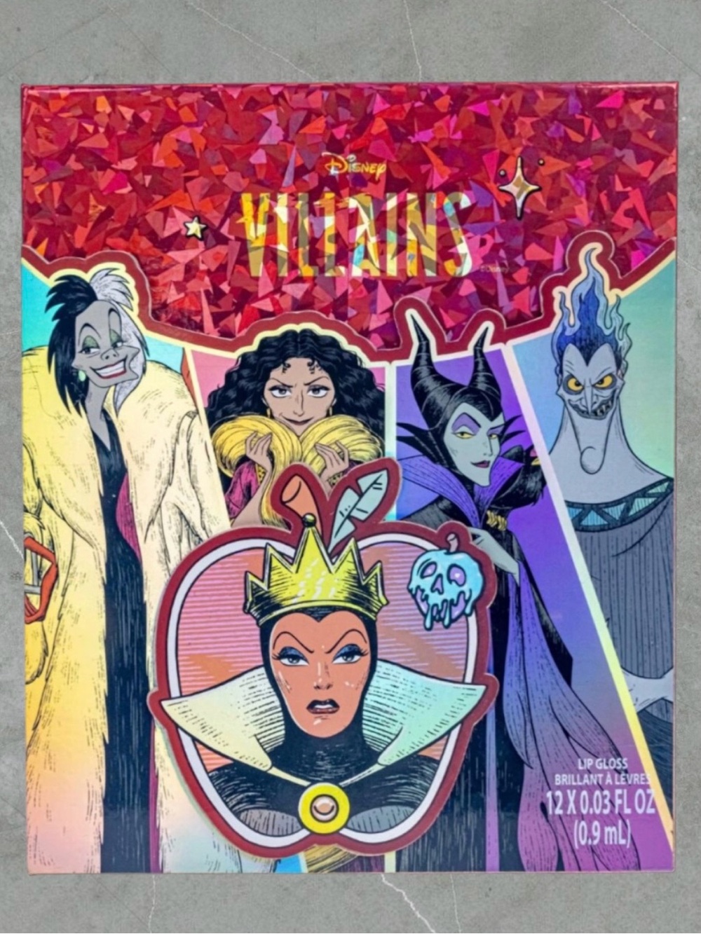 Disney Villains Lip Gloss Collection Gift Set